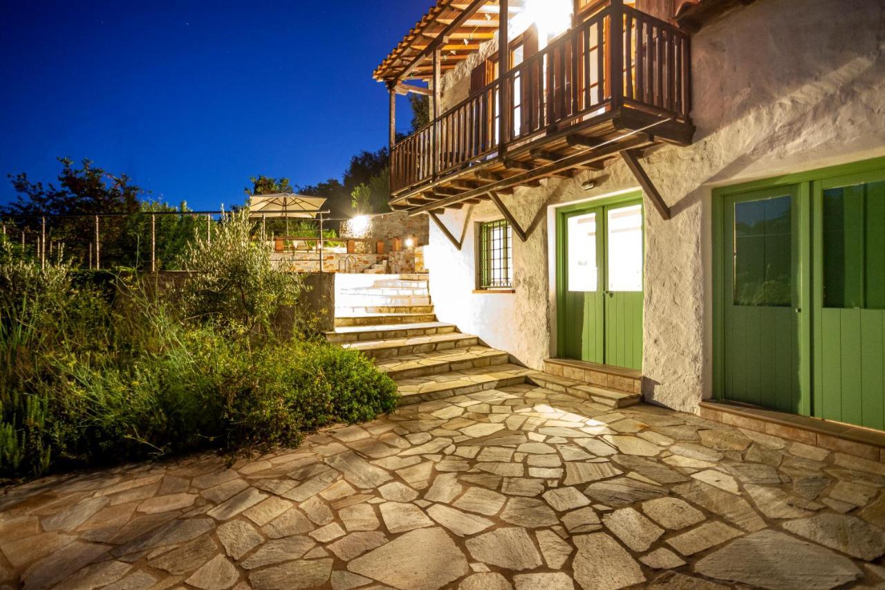 Olea Skopelos Villas With Swimming Pools & Sea View Panormos  Eksteriør bilde