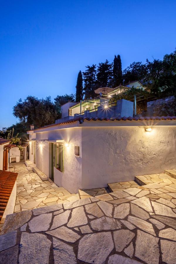 Olea Skopelos Villas With Swimming Pools & Sea View Panormos  Eksteriør bilde