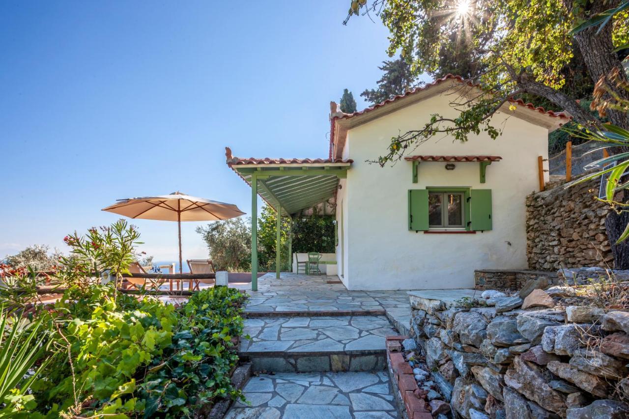 Olea Skopelos Villas With Swimming Pools & Sea View Panormos  Eksteriør bilde