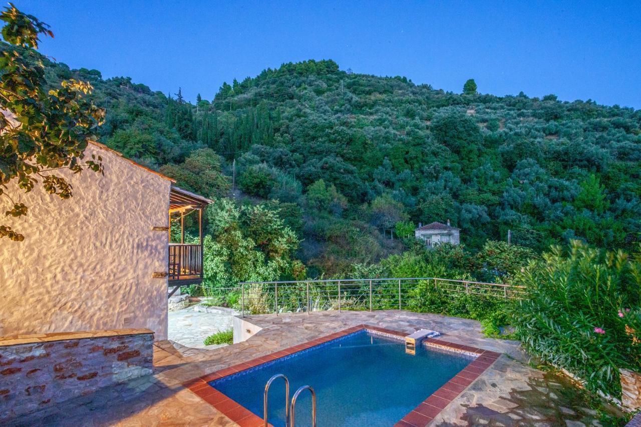 Olea Skopelos Villas With Swimming Pools & Sea View Panormos  Eksteriør bilde
