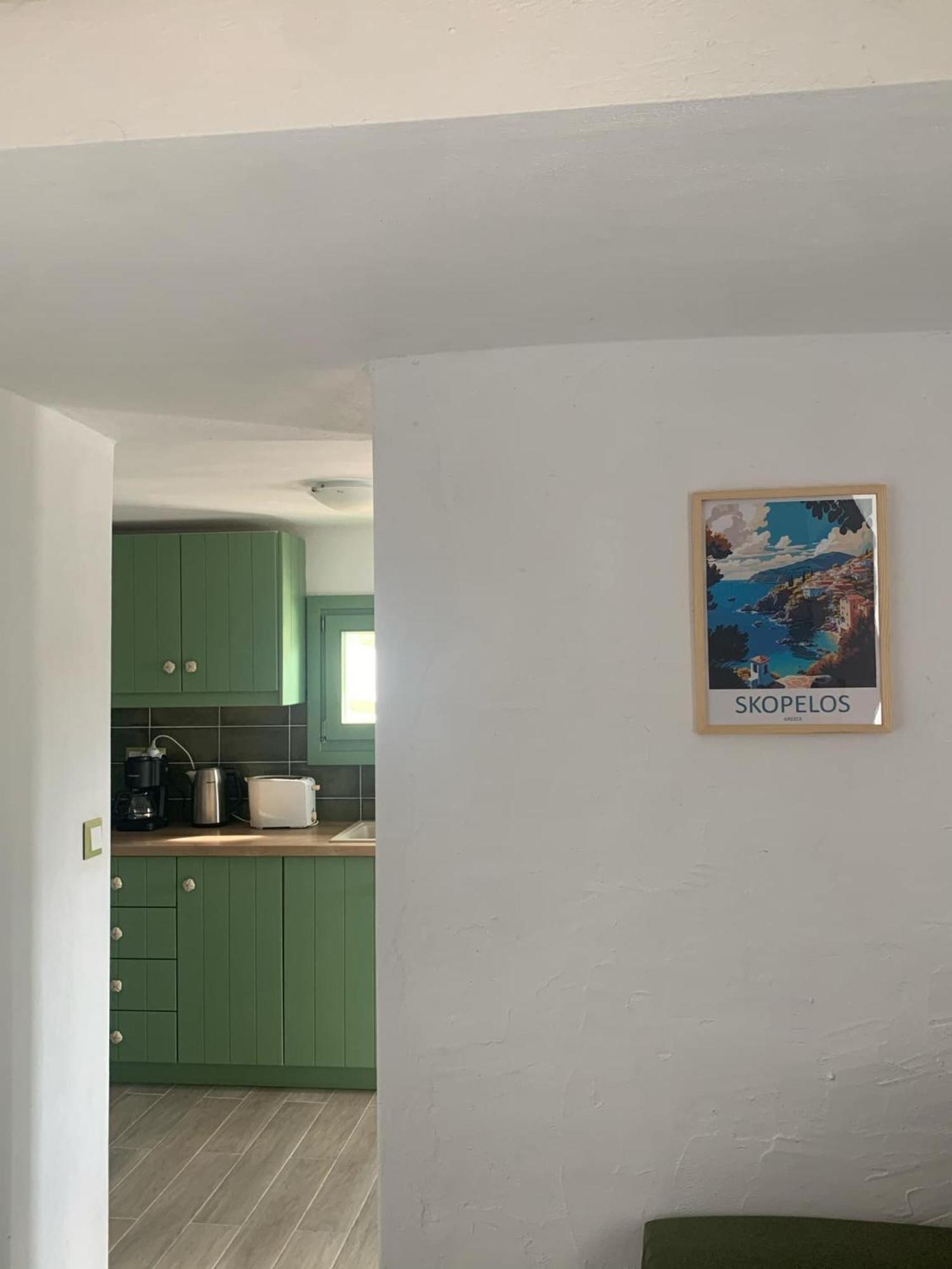 Olea Skopelos Villas With Swimming Pools & Sea View Panormos  Eksteriør bilde